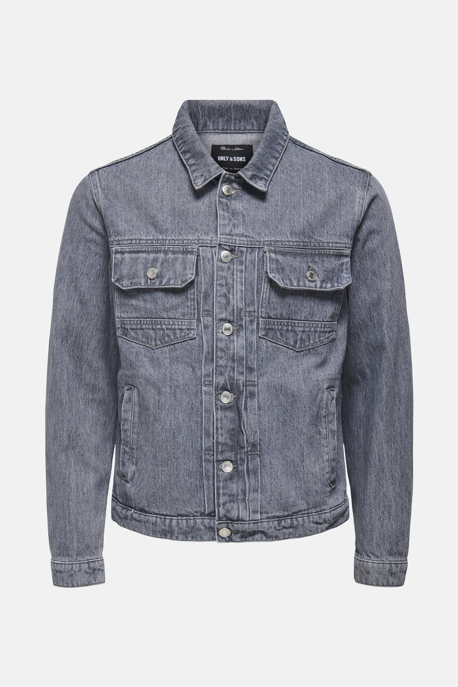 Jeansjas Mid grey denim - ONLY & SONS®