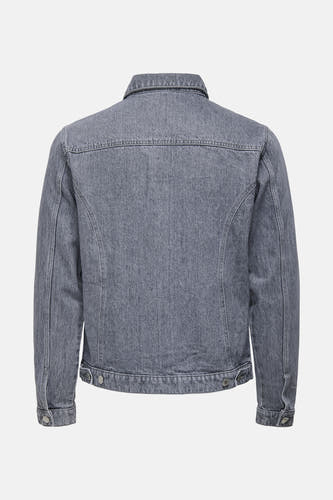 Jeansjas Mid grey denim - ONLY & SONS®
