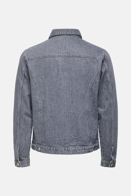 Jeansjas Mid grey denim - ONLY & SONS®