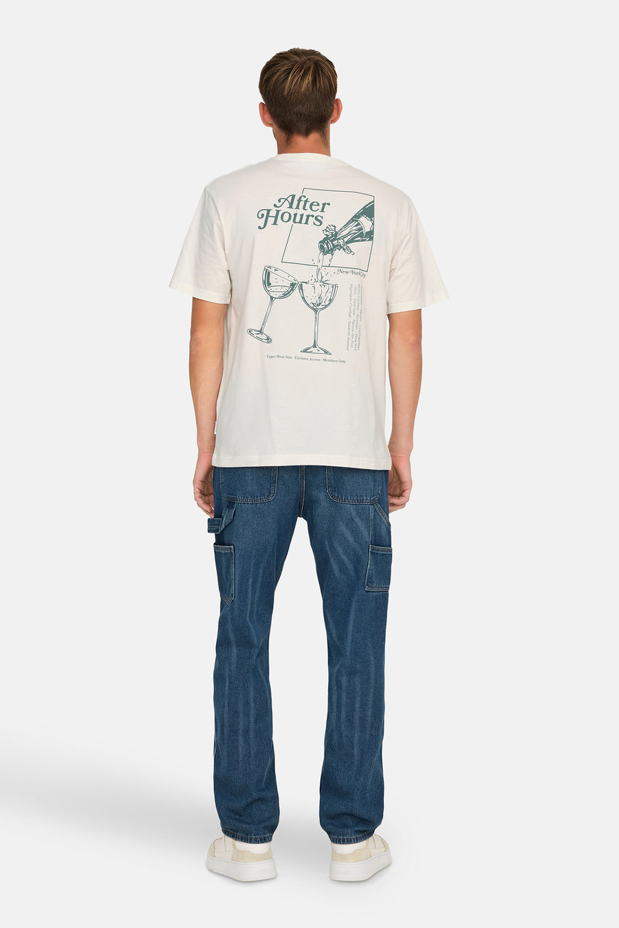 T-shirt (korte mouwen) Ecru - ONLY & SONS®