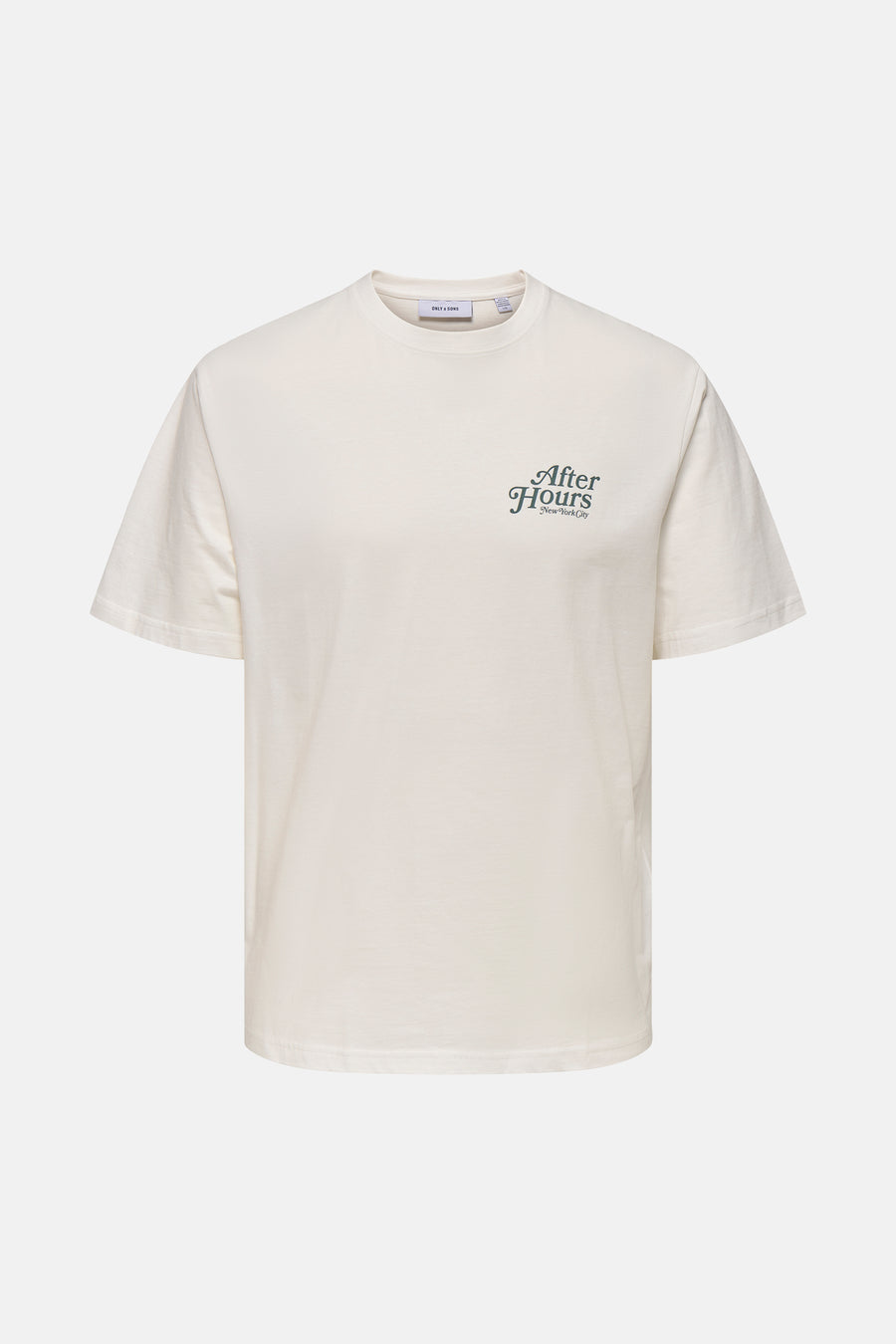 T-shirt (korte mouwen) Ecru - ONLY & SONS®