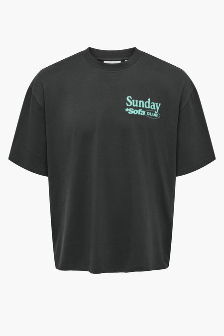 T-shirt (korte mouwen) Zwart - ONLY & SONS®