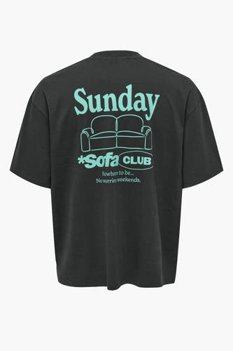 T-shirt (korte mouwen) Zwart - ONLY & SONS®