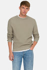 Trui met ronde hals Beige - ONLY & SONS®