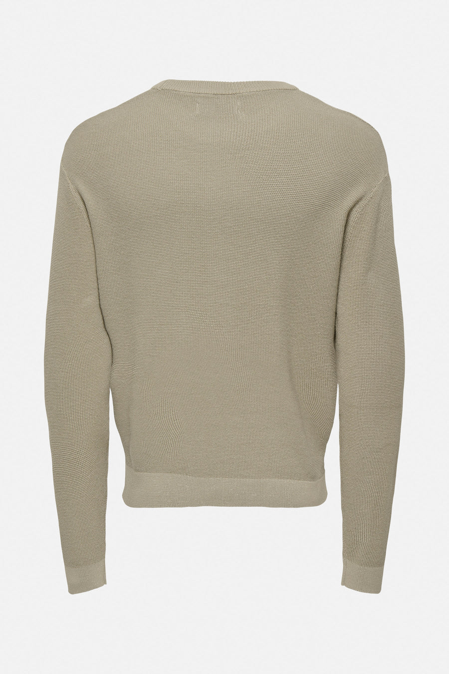 Trui met ronde hals Beige - ONLY & SONS®