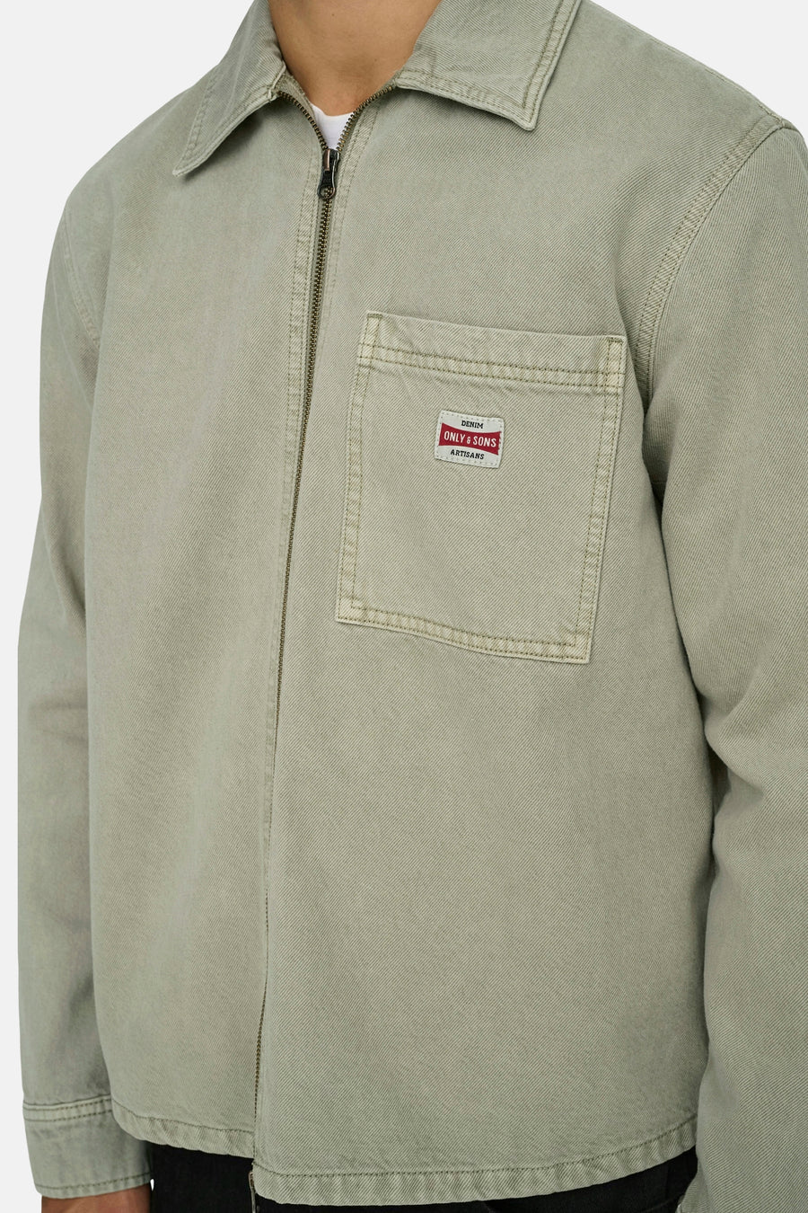 Jeansjas Groen - ONLY & SONS®