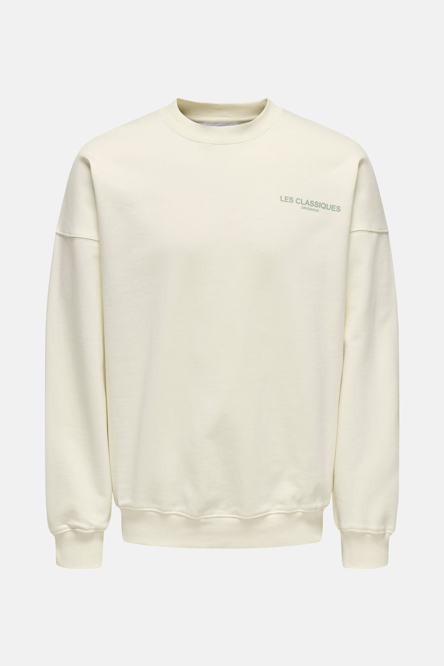 Sweater met ronde hals Ecru - ONLY & SONS®