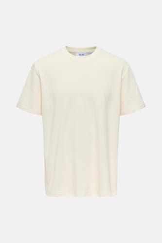 T-shirt (korte mouwen) Ecru - ONLY & SONS®