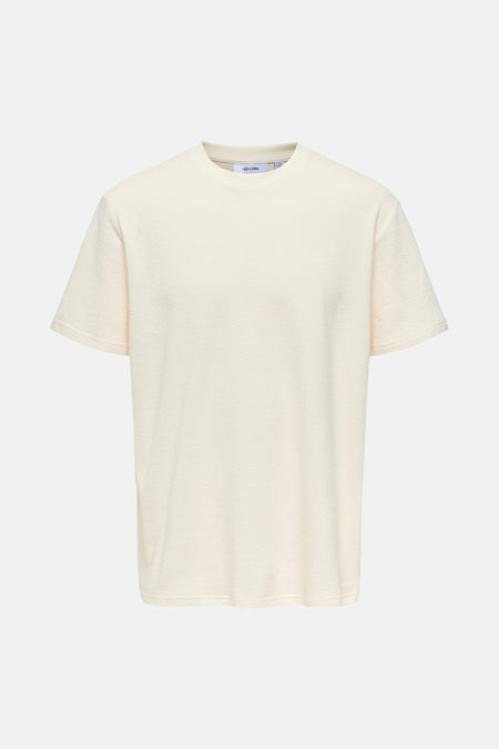 T-shirt (korte mouwen) Ecru - ONLY & SONS®