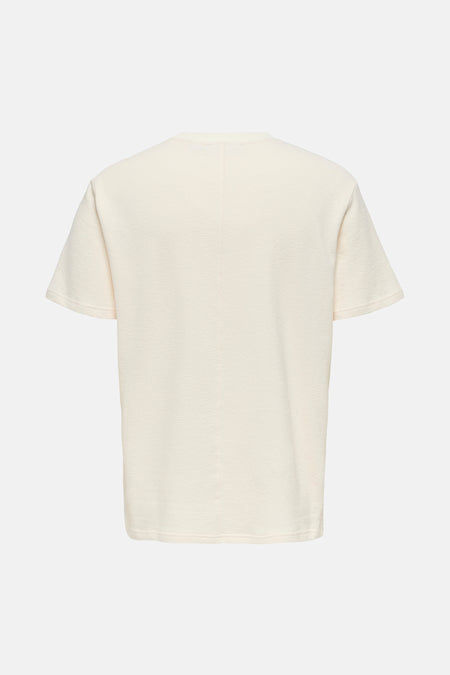 T-shirt (korte mouwen) Ecru - ONLY & SONS®