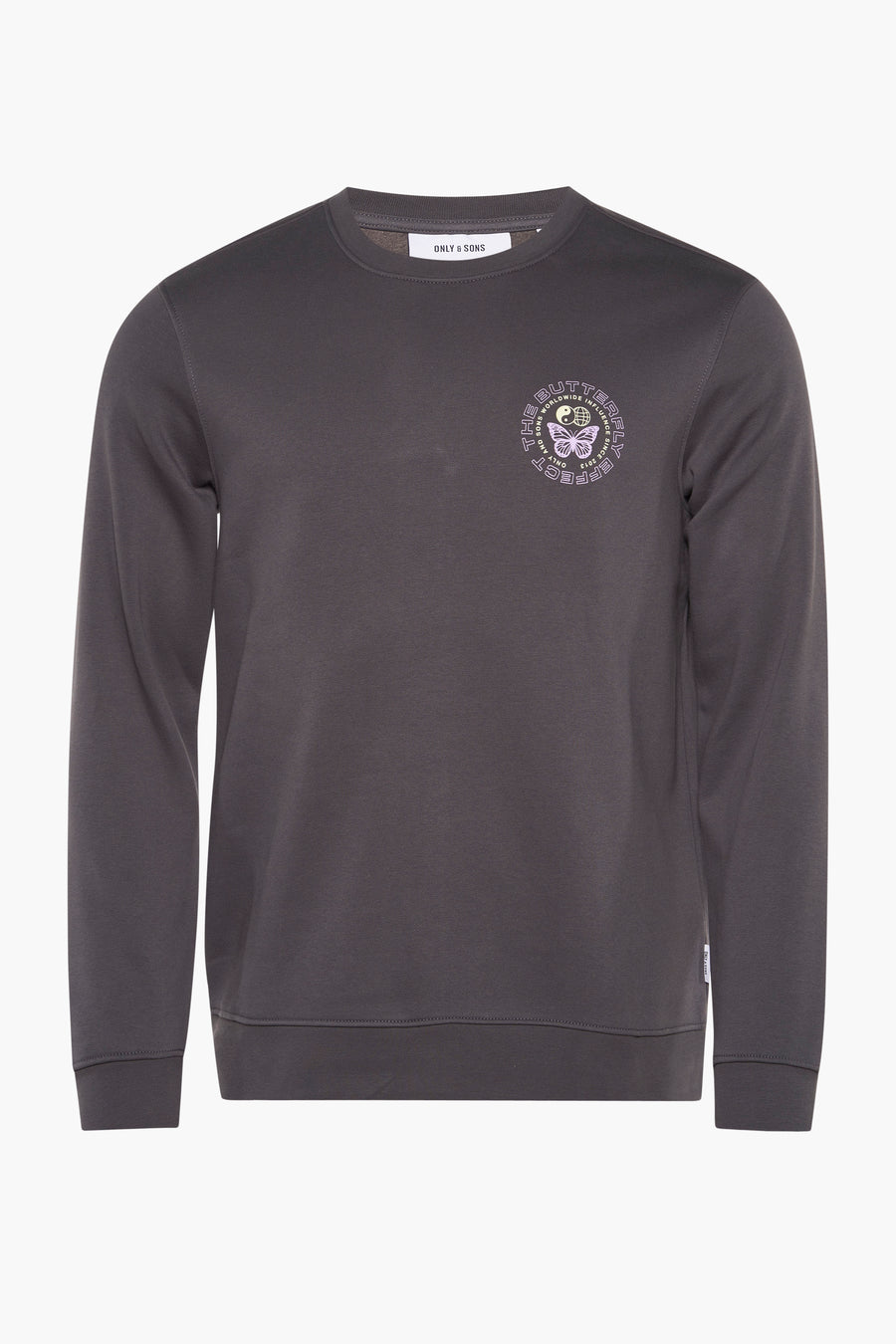 Sweater met ronde hals Grijs - ONLY & SONS®
