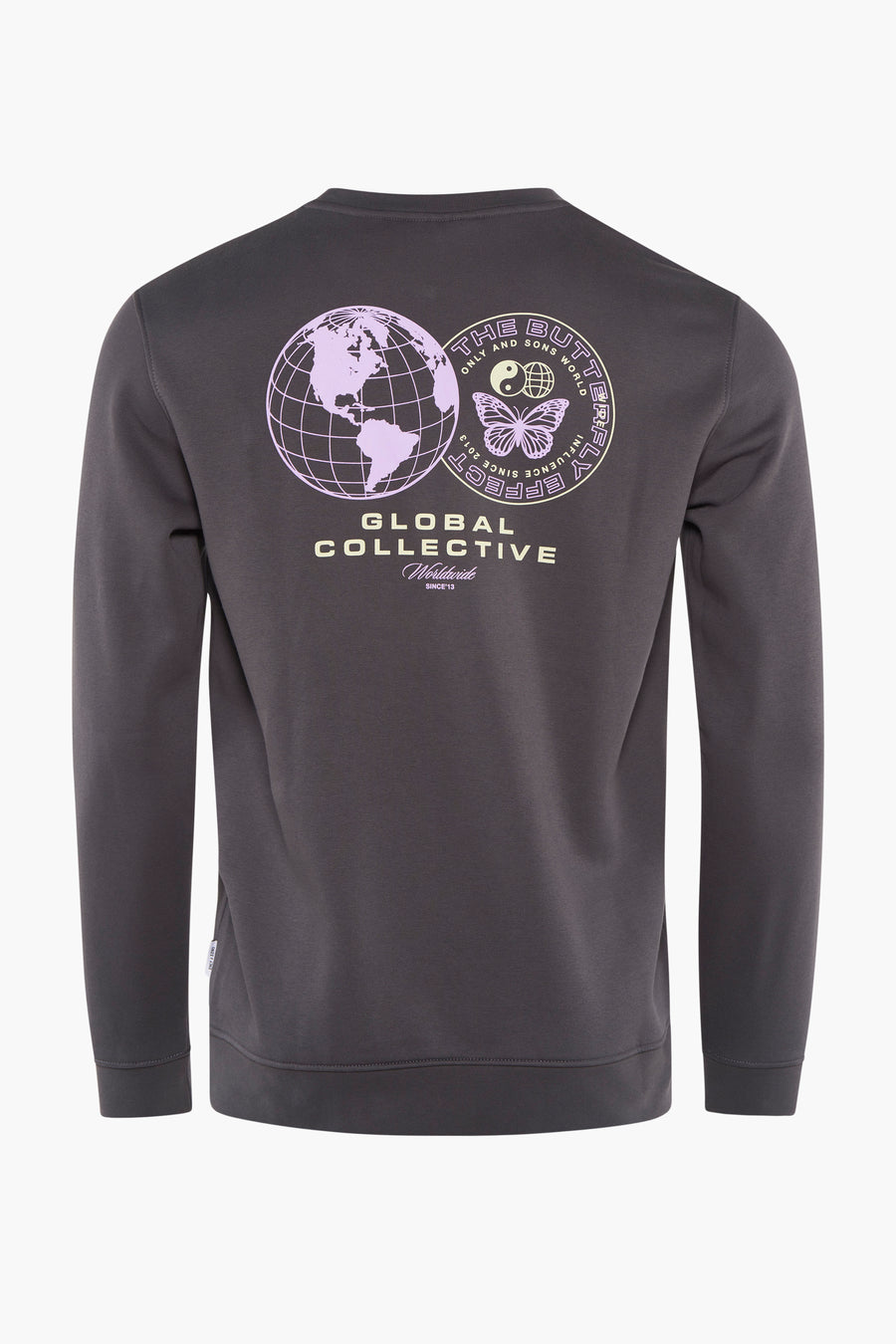 Sweater met ronde hals Grijs - ONLY & SONS®
