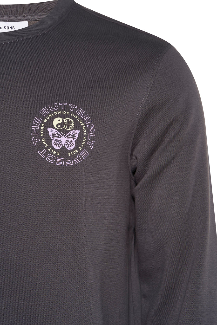 Sweater met ronde hals Grijs - ONLY & SONS®