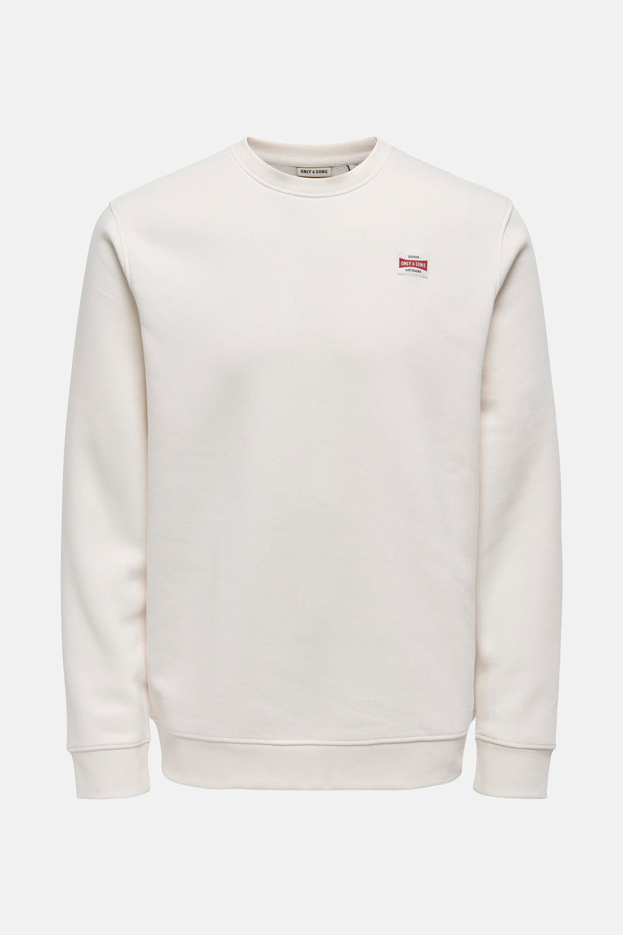 Sweater met ronde hals Wit - ONLY & SONS®