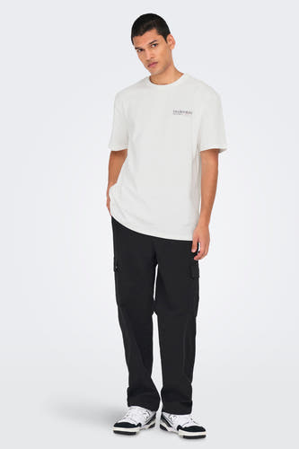 T-shirt (korte mouwen) Wit - ONLY & SONS®