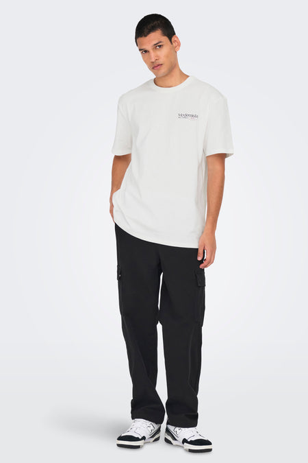 T-shirt (korte mouwen) Wit - ONLY & SONS®