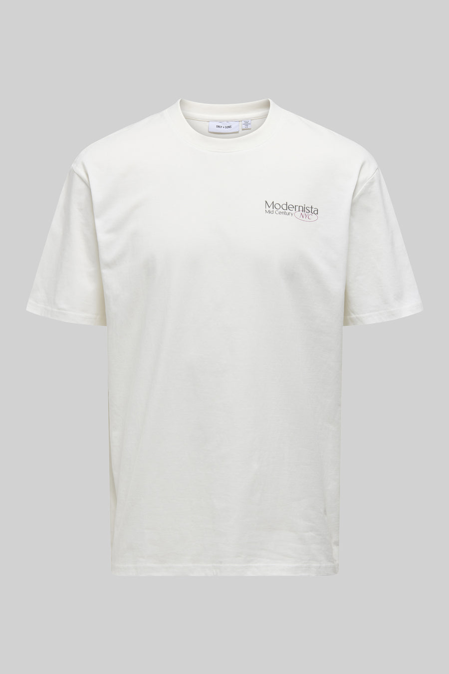 T-shirt (korte mouwen) Wit - ONLY & SONS®