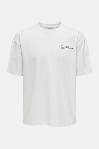 T-shirt (korte mouwen) Wit - ONLY & SONS®