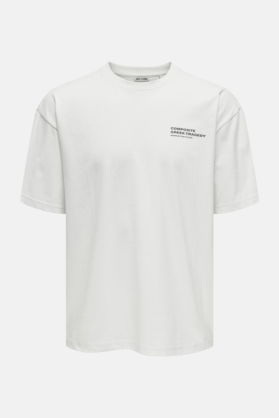 T-shirt (korte mouwen) Wit - ONLY & SONS®