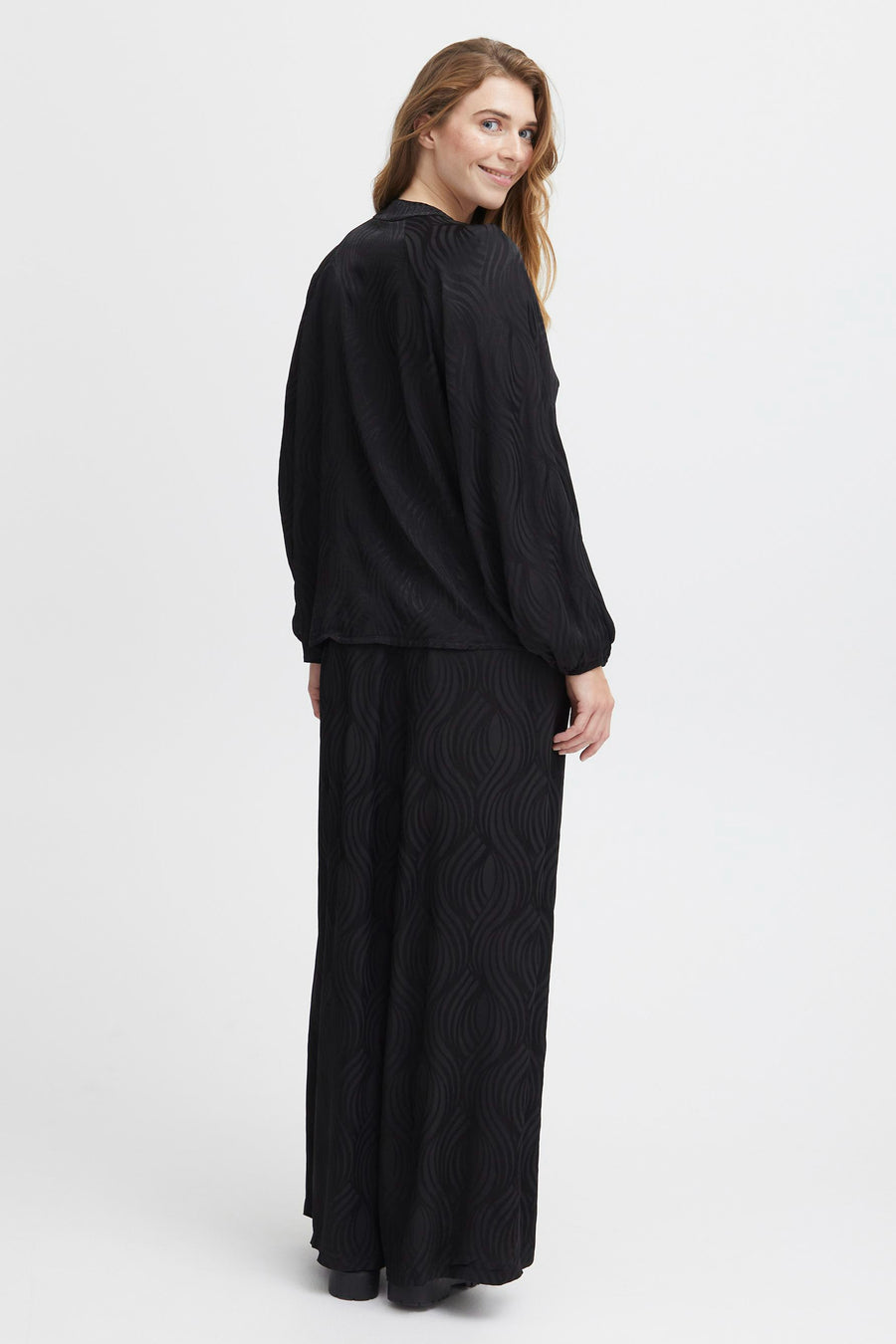 Blouse (lange mouwen) Zwart - SORBET