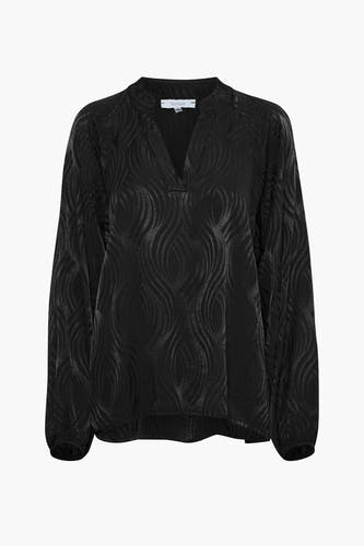 Blouse (lange mouwen) Zwart - SORBET