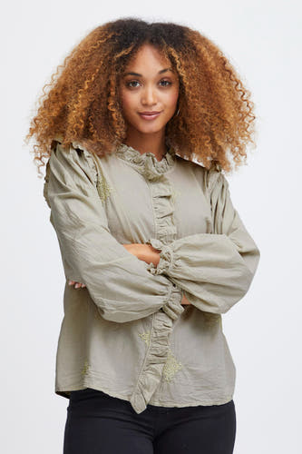 Hemd (lange mouwen) Beige - SORBET