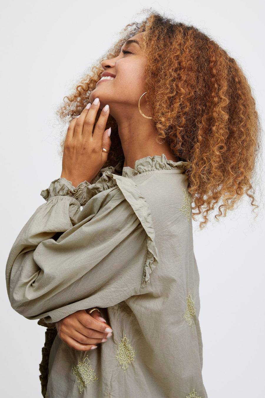 Hemd (lange mouwen) Beige - SORBET