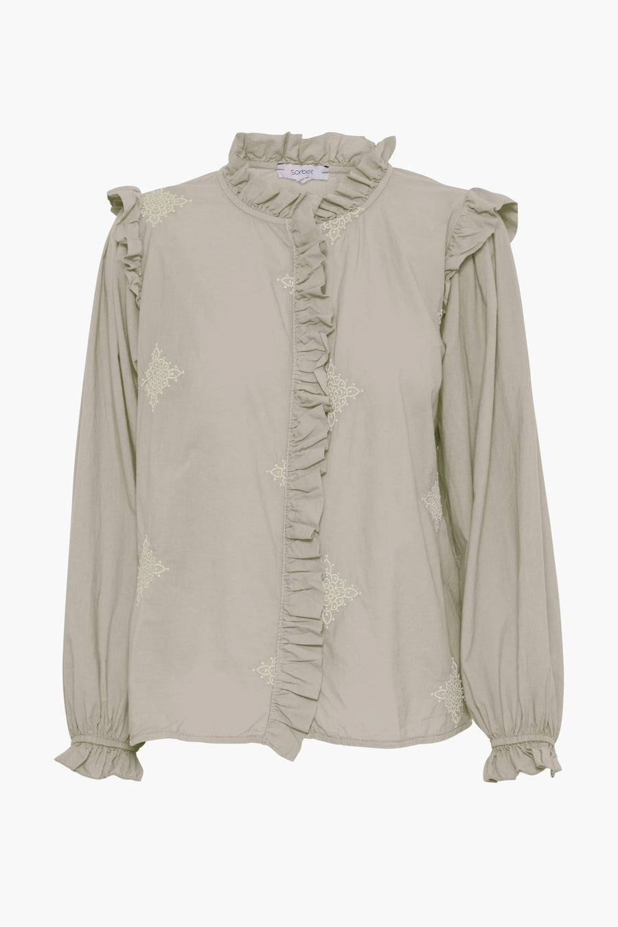 Hemd (lange mouwen) Beige - SORBET