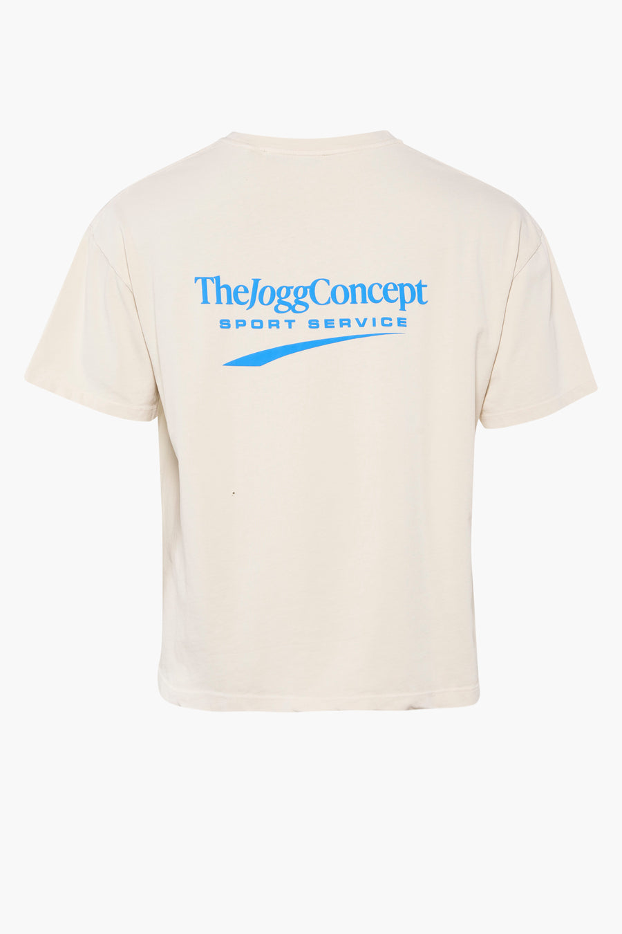 T-shirt (korte mouwen) Ecru - THEJOGGCONCEPT