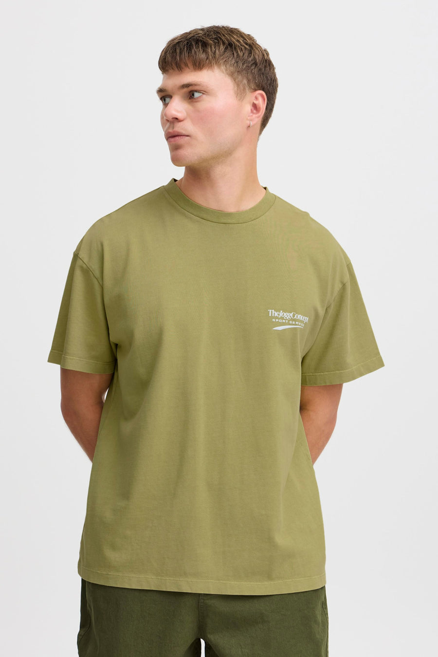 T-shirt (korte mouwen) Groen - THEJOGGCONCEPT