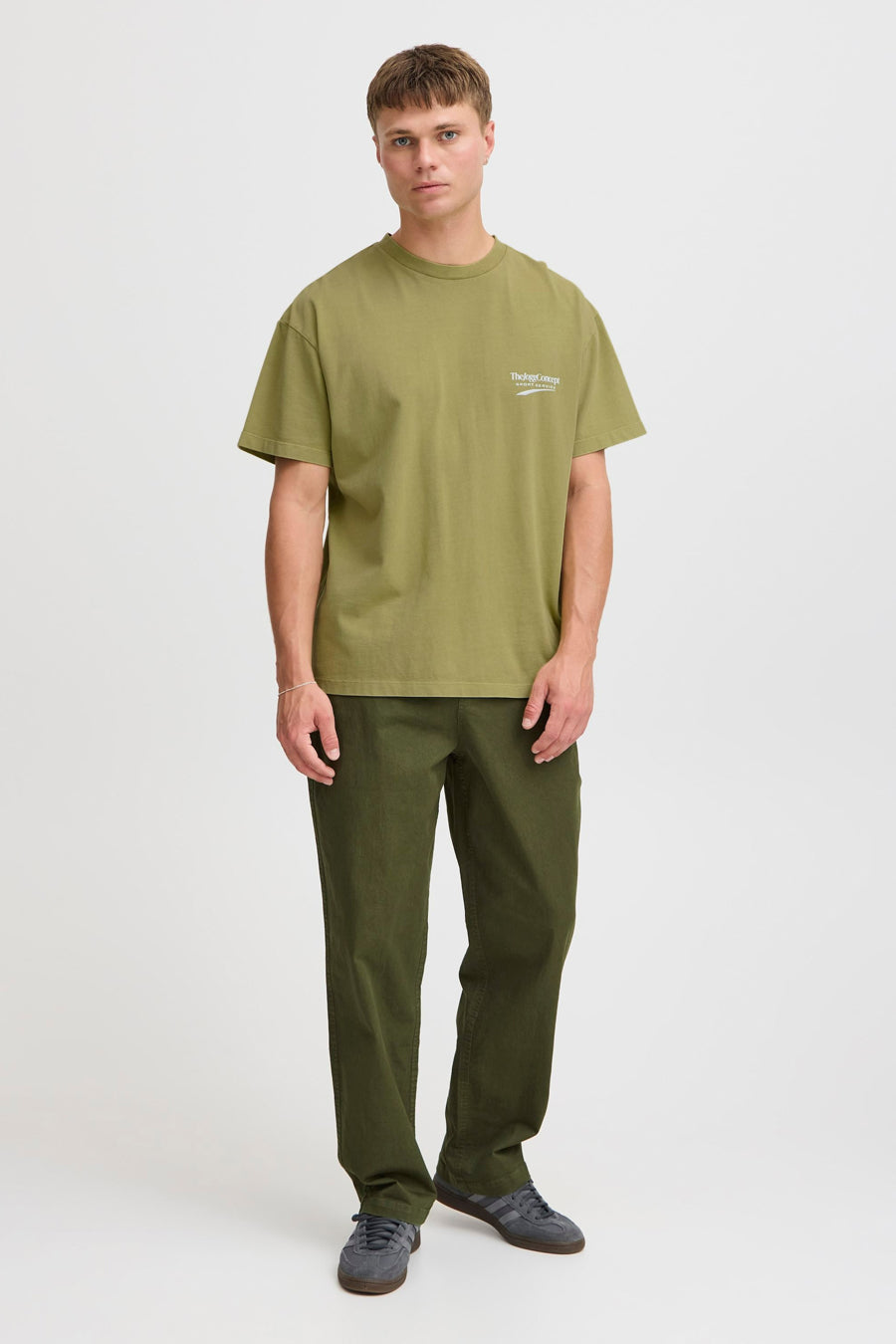 T-shirt (korte mouwen) Groen - THEJOGGCONCEPT