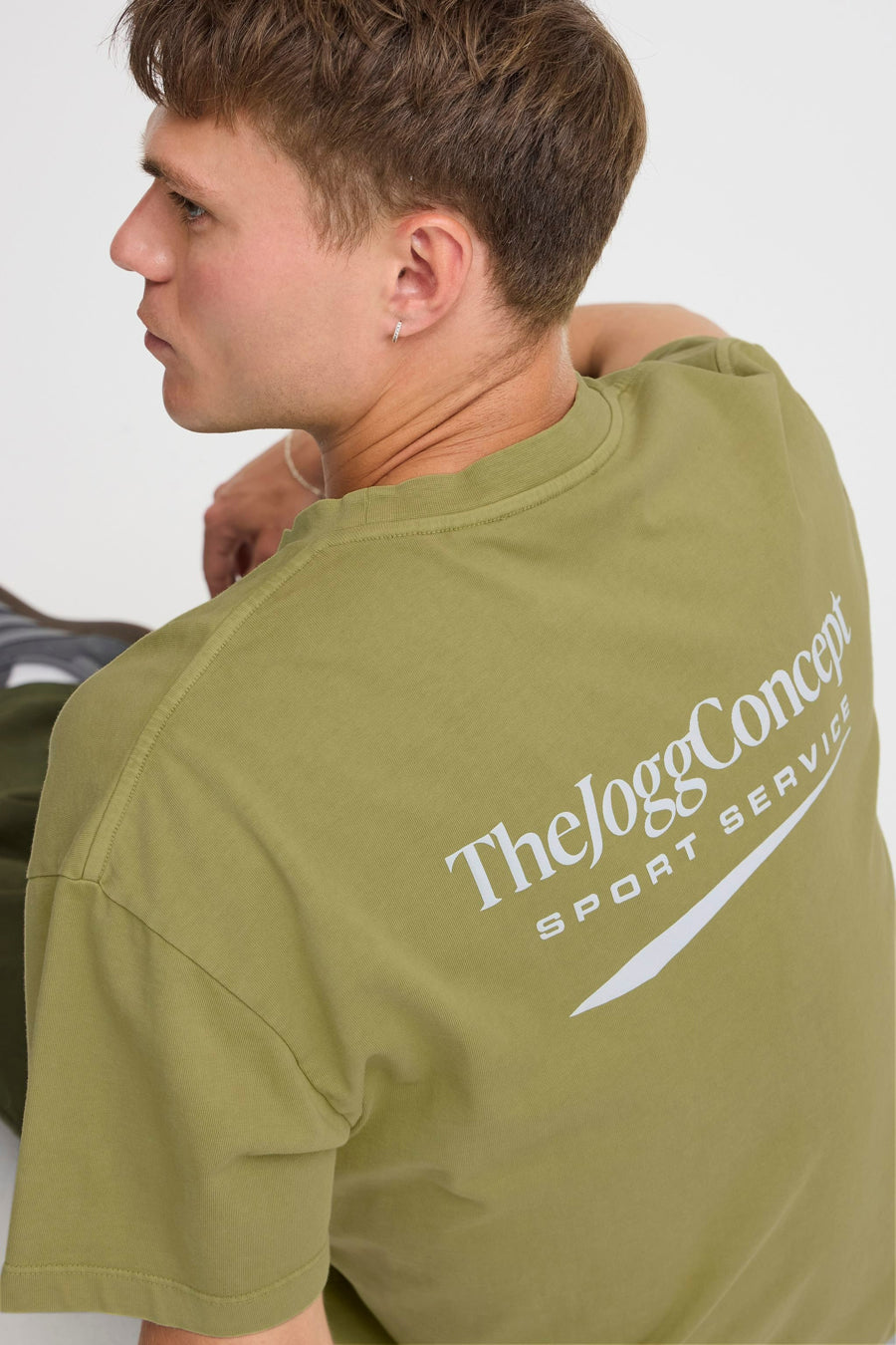 T-shirt (korte mouwen) Groen - THEJOGGCONCEPT