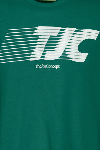 T-shirt (korte mouwen) Groen - THEJOGGCONCEPT