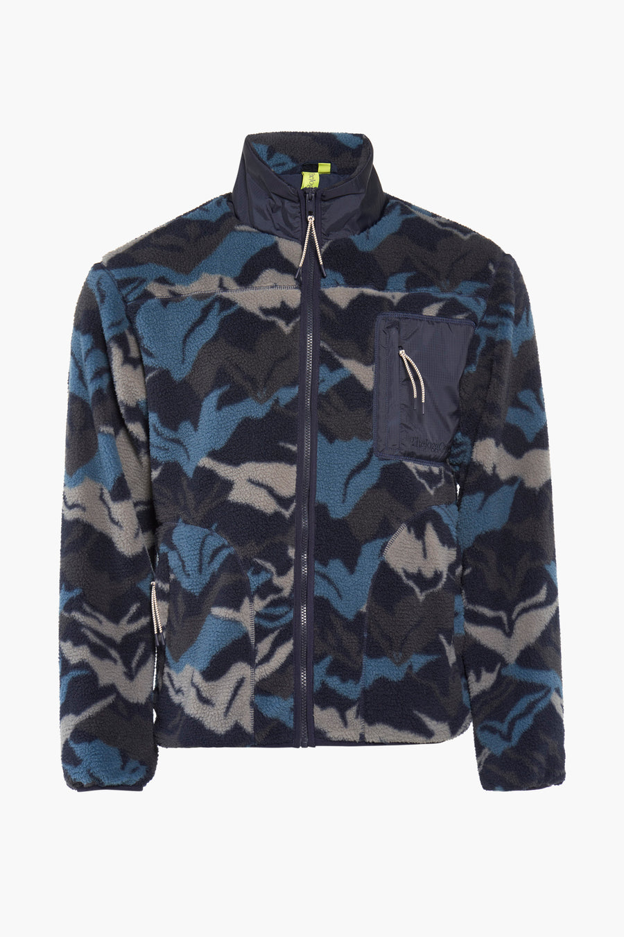 Fleece Blauw - THEJOGGCONCEPT