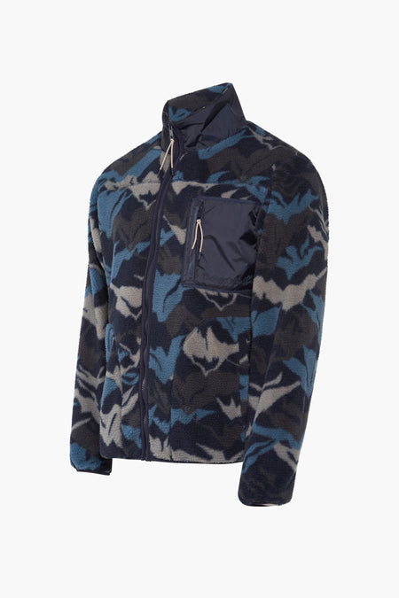 Fleece Blauw - THEJOGGCONCEPT