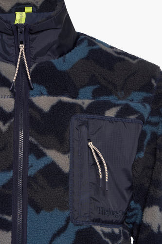 Fleece Blauw - THEJOGGCONCEPT