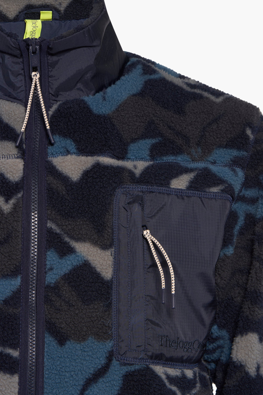 Fleece Blauw - THEJOGGCONCEPT