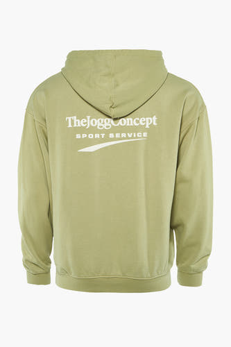 Sweater met kap Groen - THEJOGGCONCEPT