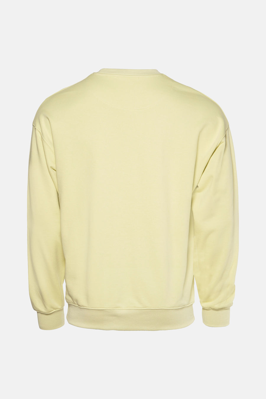 Sweater met ronde hals Geel - THEJOGGCONCEPT