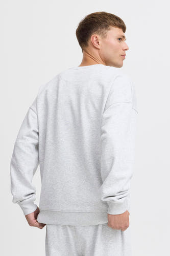 Sweater met ronde hals Grijs - THEJOGGCONCEPT