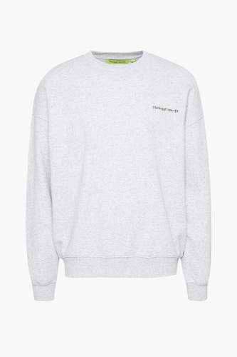 Sweater met ronde hals Grijs - THEJOGGCONCEPT
