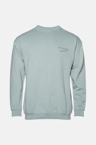 Sweater met ronde hals Blauw - THEJOGGCONCEPT