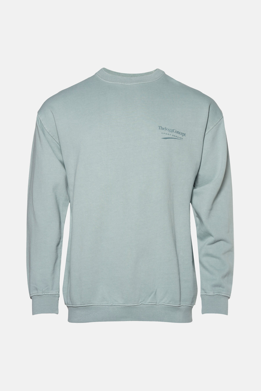 Sweater met ronde hals Blauw - THEJOGGCONCEPT