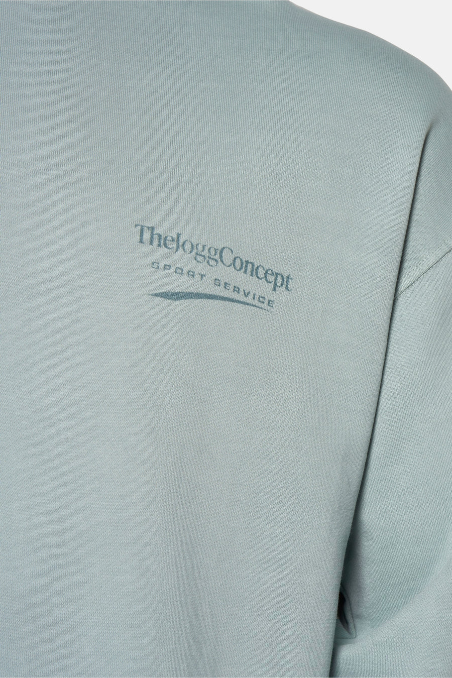 Sweater met ronde hals Blauw - THEJOGGCONCEPT