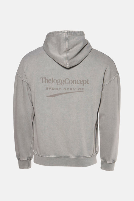 Sweater met kap Grijs - THEJOGGCONCEPT