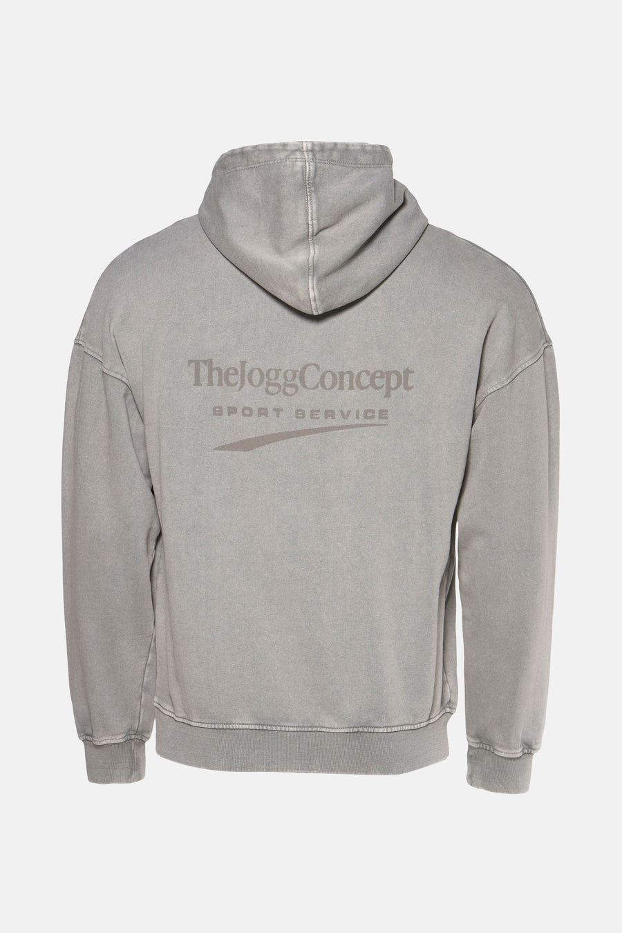 Sweater met kap Grijs - THEJOGGCONCEPT