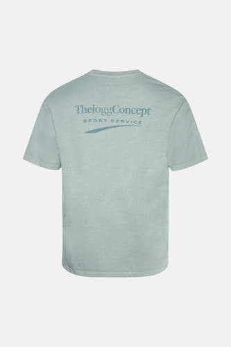 T-shirt (korte mouwen) Blauw - THEJOGGCONCEPT