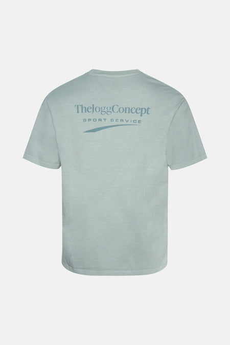 T-shirt (korte mouwen) Blauw - THEJOGGCONCEPT