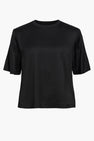 Blouse (korte mouwen) Zwart - OBJECT
