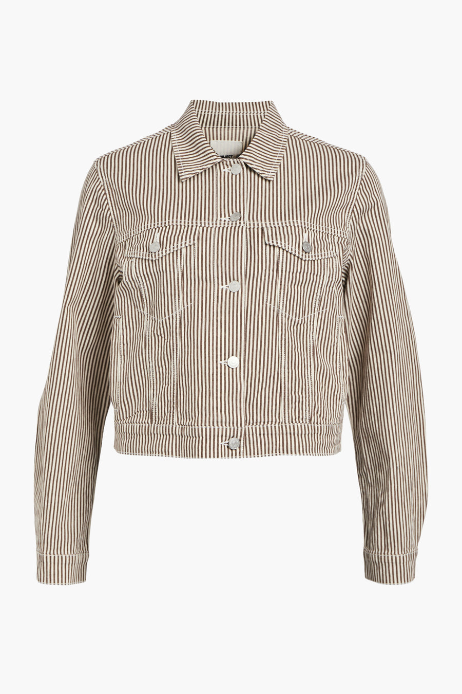 Jeansjas Bruin - OBJECT